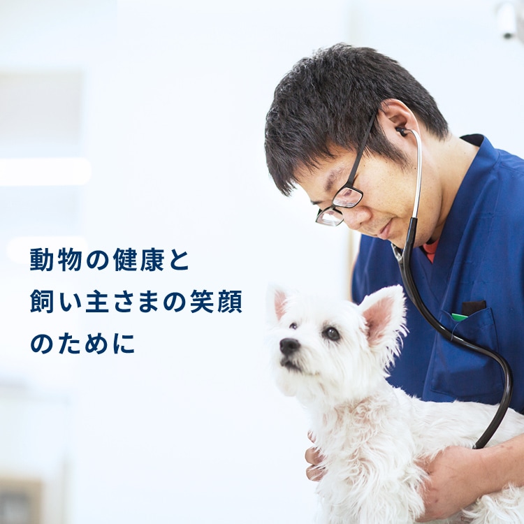 動物の健康と飼い主さまの笑顔のために