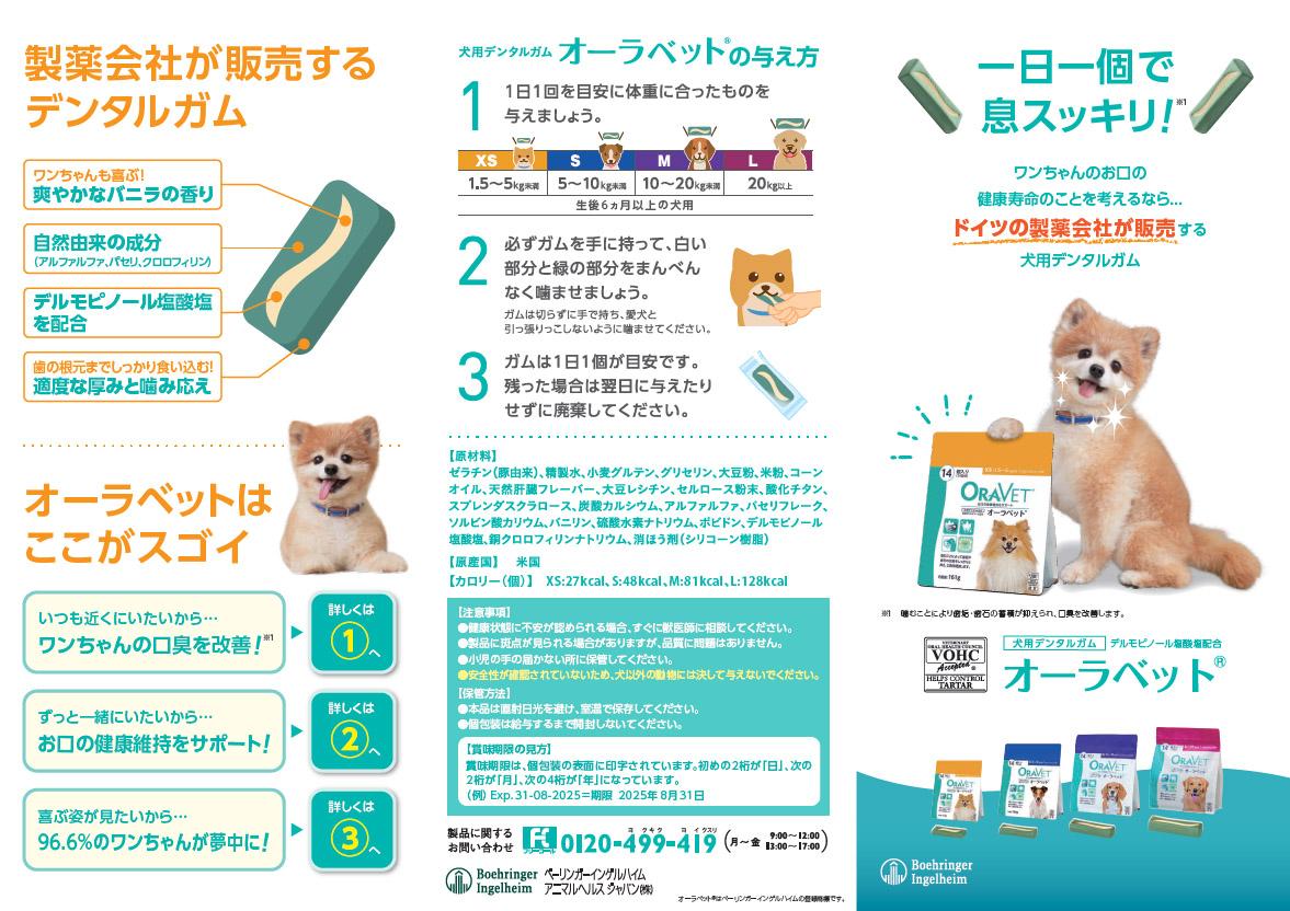 資材ツール・動画 | ベーリンガー | 獣医療関係者向け製品情報サイト