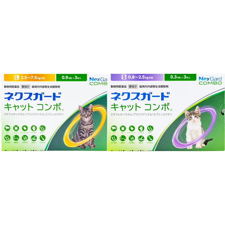 概要・特徴 ネクスガード キャット コンボ® | 獣医医療関係者向け製品